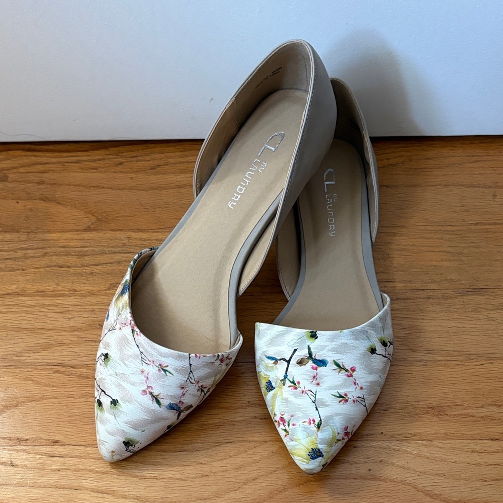 CL by Laundry Floral Print Women's Flats